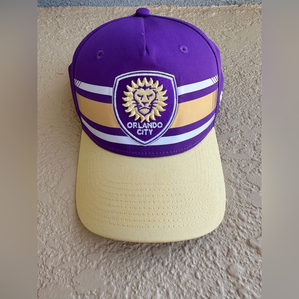 Orlando City SC MLS Hat Ball Cap OS Adjustable NWT